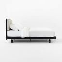 Ebony Velvet Queen Bed