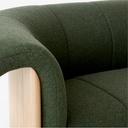 Verdant Opulence Green Sofa
