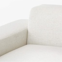 Crisp Linen White Performance Sofa