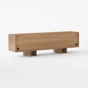 Steel craft Oak Wood Media Console