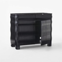 Noir Essence Black Wood Credenza