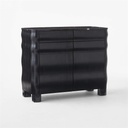 Noir Essence Black Wood Credenza