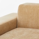 Soft Wheat Velvet Comfort Sofa