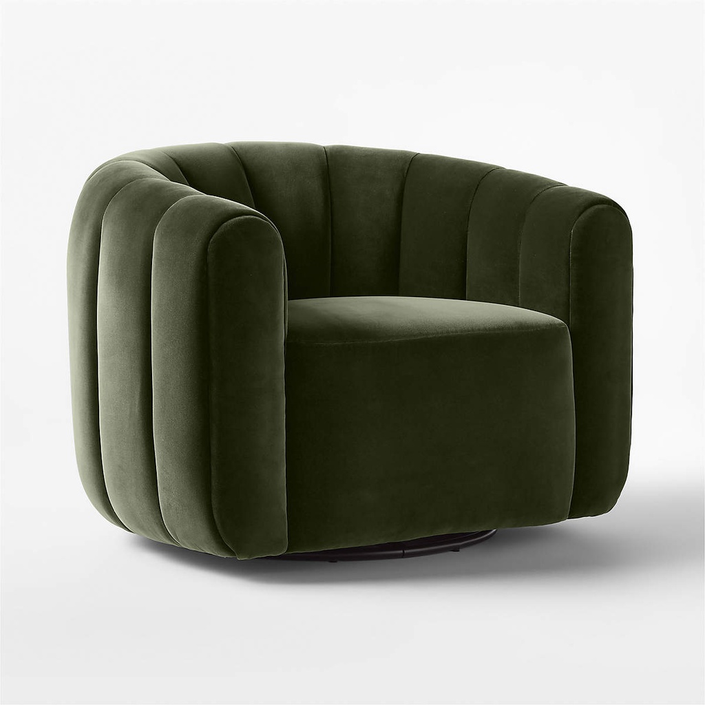 Swivel Serenity Green Chair