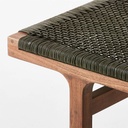 Lush Leather Lounge Bench