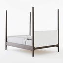 Regal Grey Poster Queen Bed