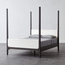 Regal Grey Poster Queen Bed