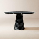 Taza Eclipse Marble Dining Table