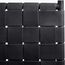 Noir Basketweave Counter Stool