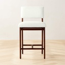 Cloud Whisper White Counter Stool