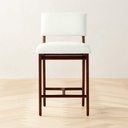 Cloud Whisper White Counter Stool