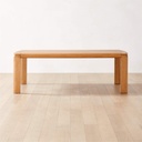 Amber Glow Oak Dining Table