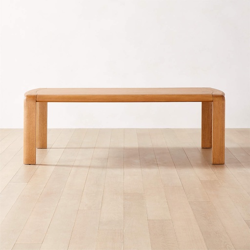 [FUR004] Amber Glow Oak Dining Table