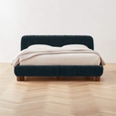 Royal Blue Velvet Queen Bedframe