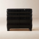 Credenza de madera negra Noir Essence