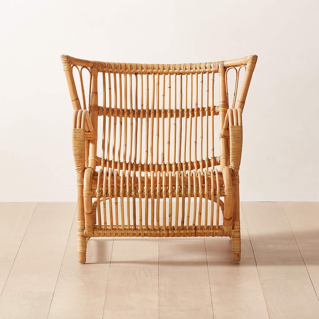 Wengler Coastal Rattan Lounge Chair