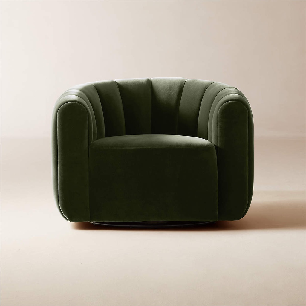 Swivel Serenity Green Chair