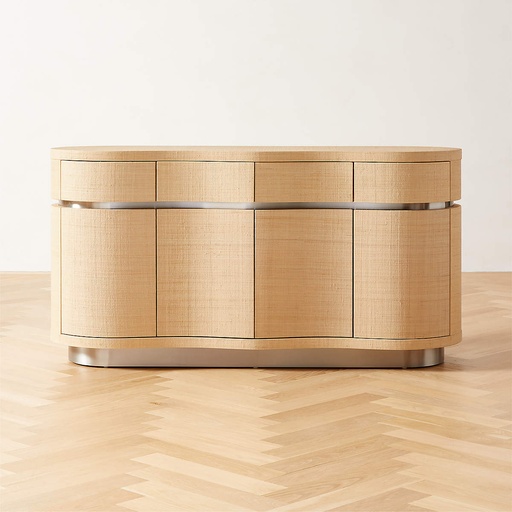 [FUR033] Credenza de diseño de arco Green Oasis