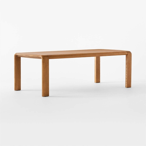 [FUR004] Amber Glow Oak Dining Table