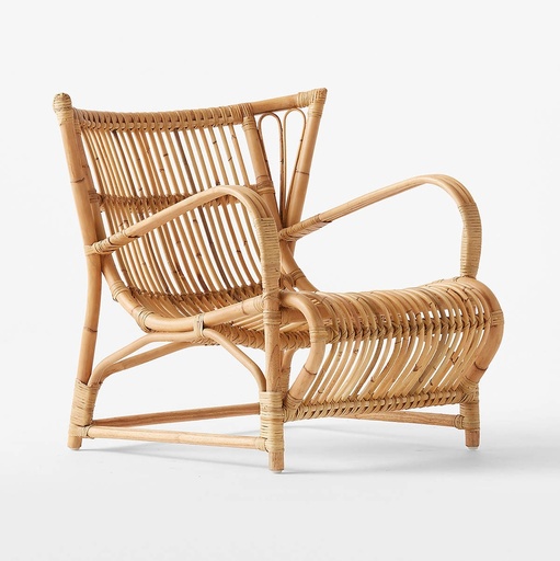 [FUR098] Wengler Coastal Rattan Lounge Chair